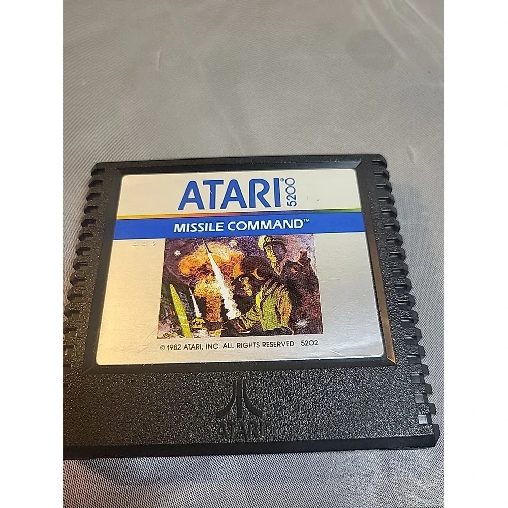 Missile Command (Atari 5200, 1982)‎